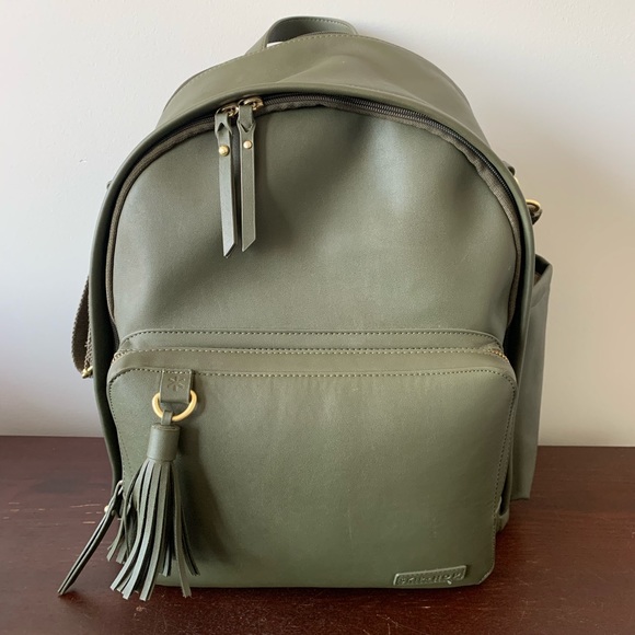 skip hop green backpack